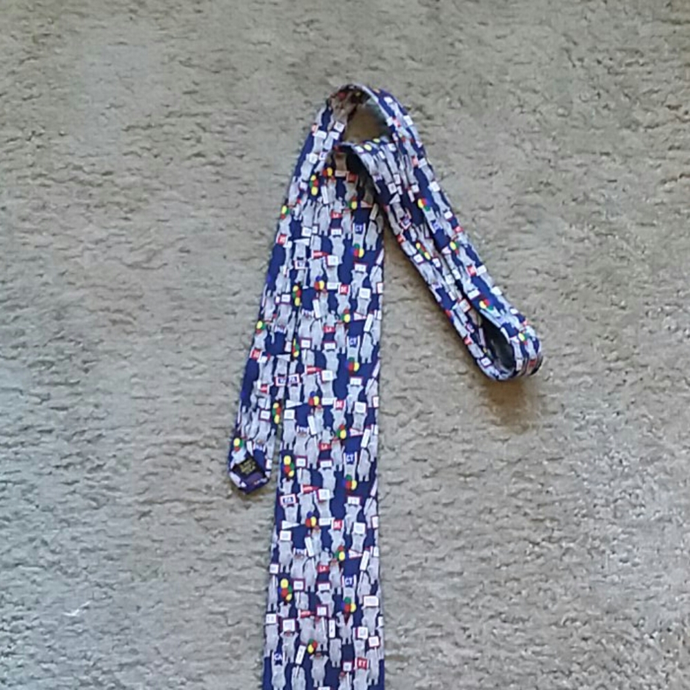 Mark, Fore & Strike Men Neck Silk Tie Size 3” X 58”